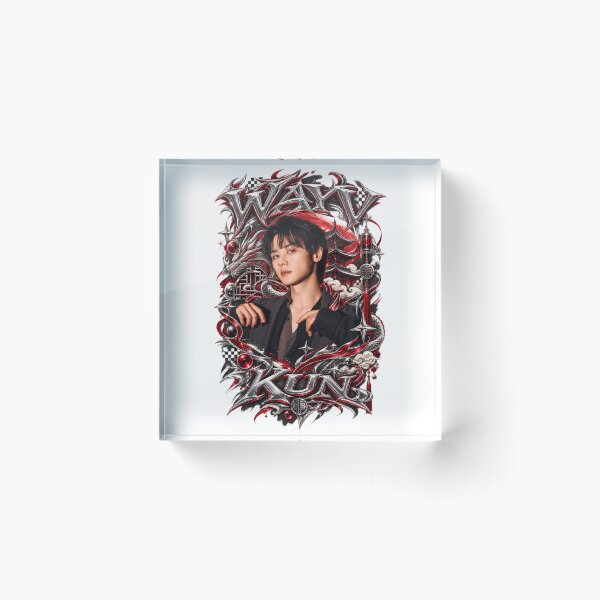 Item preview, WayV Kun Vision Wings Red Horizon Graphic Tee designed and sold by Valeree Store.