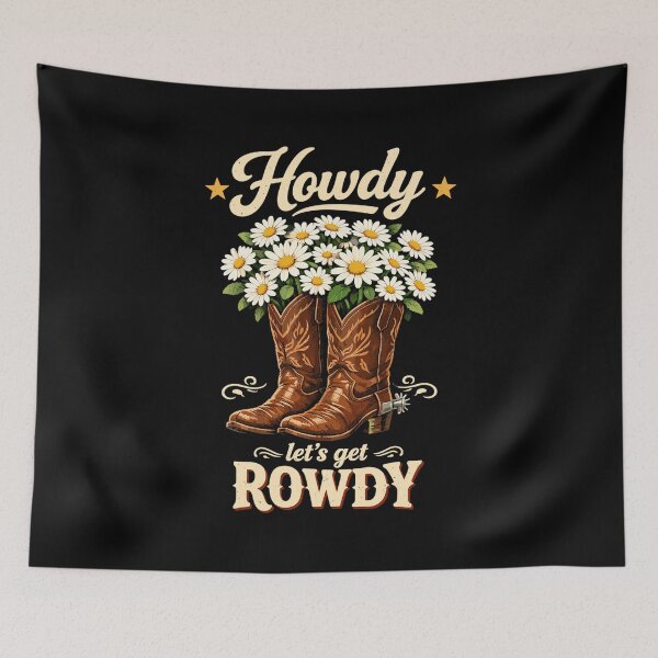 Item preview, JGA Cowgirl Howdy Team Bride Western T-Shirt designed and sold by Pineapple-Tree.