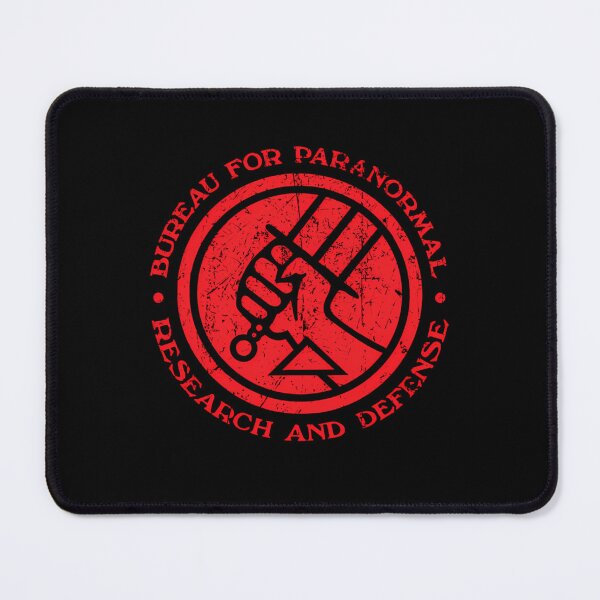 Item preview, Hellboy Bureau For Paranormal Research And Defense Red Stamp designed and sold by Oppashosho.