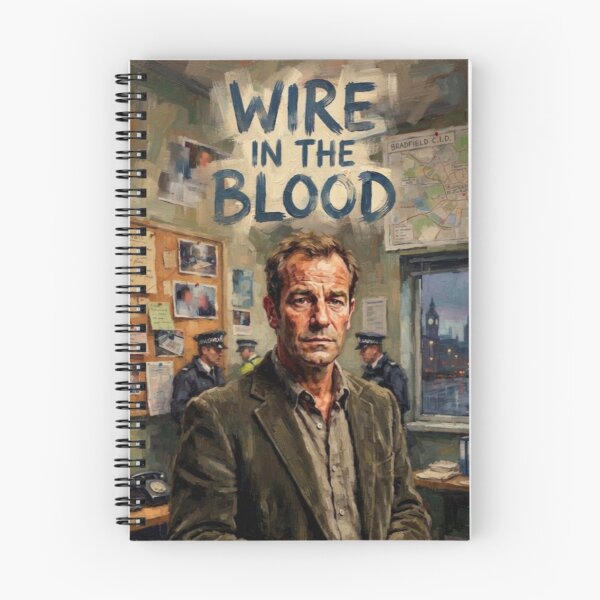 Item preview, Wire in the Blood Crime Thriller Fine Art Tribute designed and sold by Art's Diner.