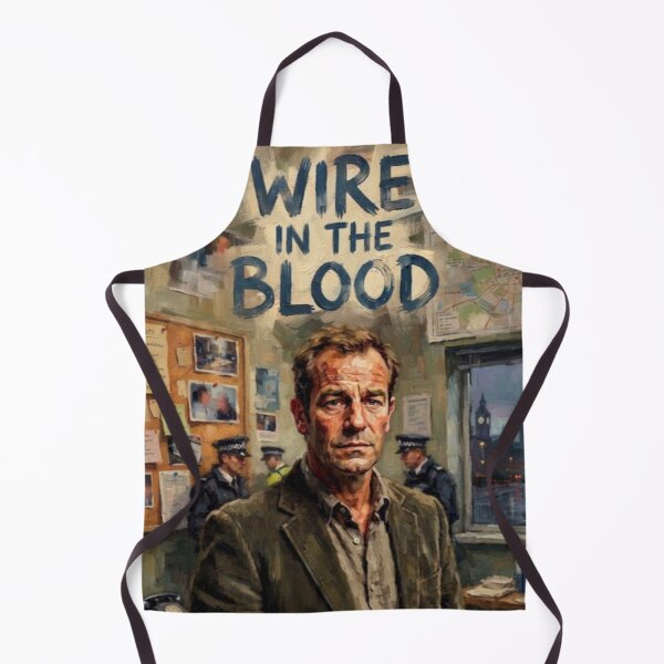 Item preview, Wire in the Blood Crime Thriller Fine Art Tribute designed and sold by Art's Diner.
