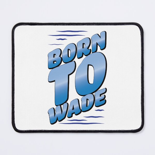 Item preview, Born to Wade fly fishing text logo. designed and sold by Art-Horizon.