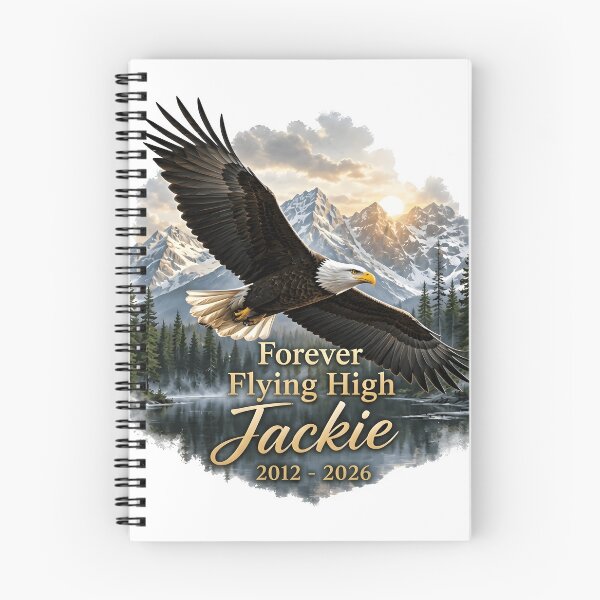 Item preview, Jackie Bald Eagle Memorial Shirt designed and sold by MichaelAdamArt.