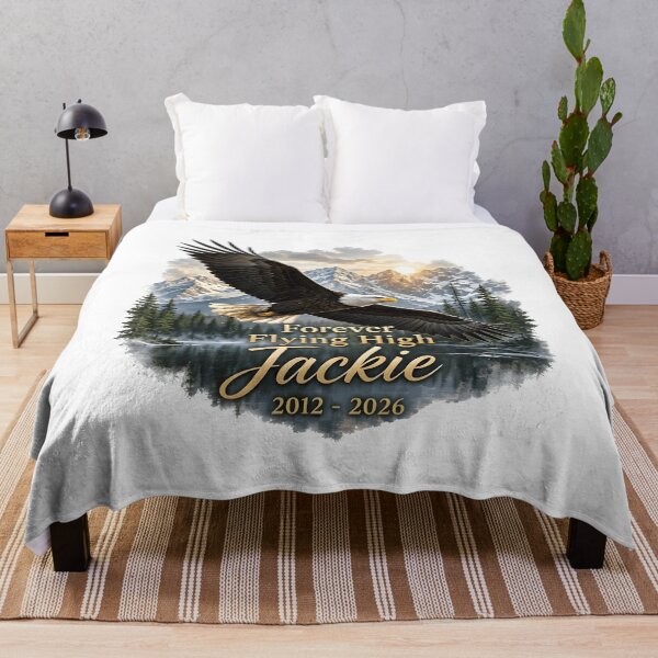 Item preview, Jackie Bald Eagle Memorial Shirt designed and sold by MichaelAdamArt.