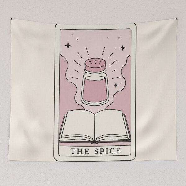 Item preview, The Spice Tarot Card Spicy Book Tarot BookTok Spice Level Vinyl designed and sold by Yellowriversss.