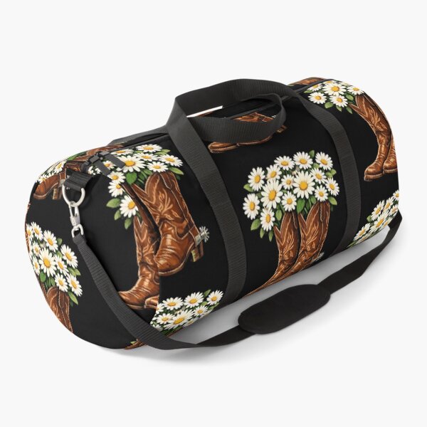 Aperçu de l'œuvre Bottes de cowboy à motif de marguerite créée et vendue par Pineapple-Tree.