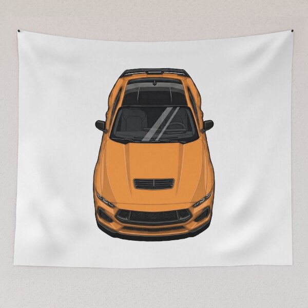 Item preview, Mstng GT S650 Orange Fury Muscle Car designed and sold by VenZolic.