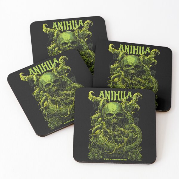 Item preview, Green Slime Skull Snake Entangled Organic Bio Horror designed and sold by rikimaru725.