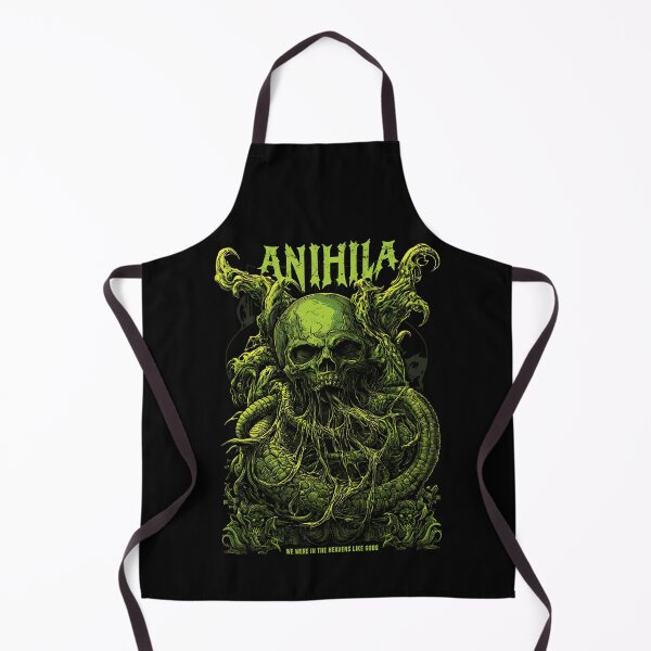 Item preview, Green Slime Skull Snake Entangled Organic Bio Horror designed and sold by rikimaru725.