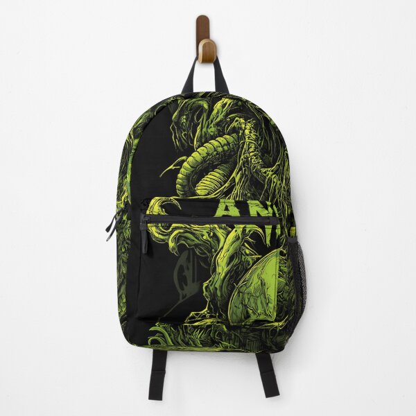 Item preview, Green Slime Skull Snake Entangled Organic Bio Horror designed and sold by rikimaru725.