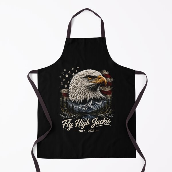 Item preview, Fly High Jackie Eagle, Big Bear Bald Eagle designed and sold by perkmingStudio.