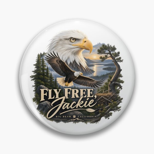 Item preview, Jackie Bald Eagle Memorial Shirt designed and sold by MichaelAdamArt.