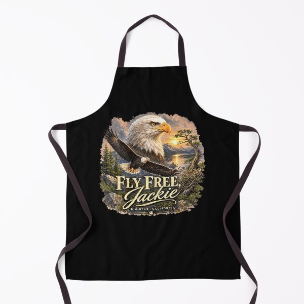 Item preview, Fly Free Jackie Eagle Memorial Tribute designed and sold by Amerakstore.