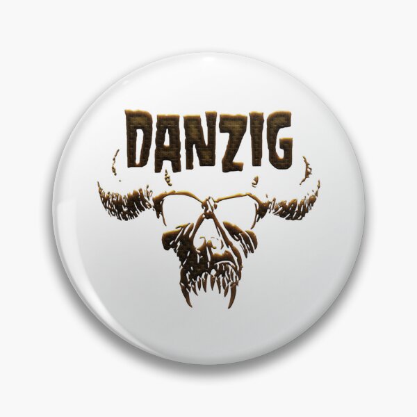 Item preview, Danzig Gold Metallic Skull Logo designed and sold by seikiofrol.