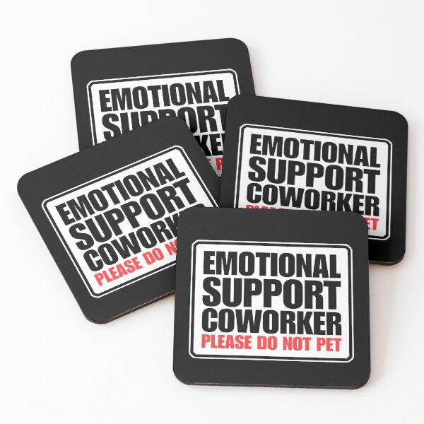Item preview, Emotional support coworker please do not pet designed and sold by Dondonmart.