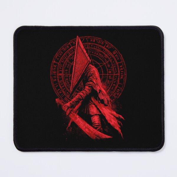 Item preview, Red Executioner Helmet Holding Great Sword Magic Circle designed and sold by rikimaru725.