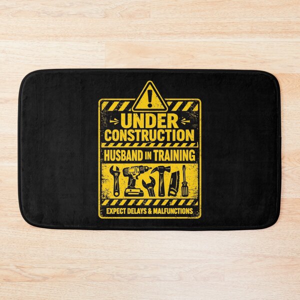Item preview, Bachelor Party Groom Shirt - Under Construction designed and sold by Pineapple-Tree.