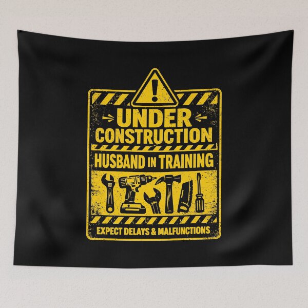 Item preview, Bachelor Party Groom Shirt - Under Construction designed and sold by Pineapple-Tree.
