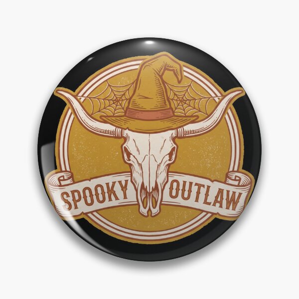 Item preview, Spooky Outlaw Bull Skull Witch Hat Western Halloween designed and sold by TeNovaStudio.