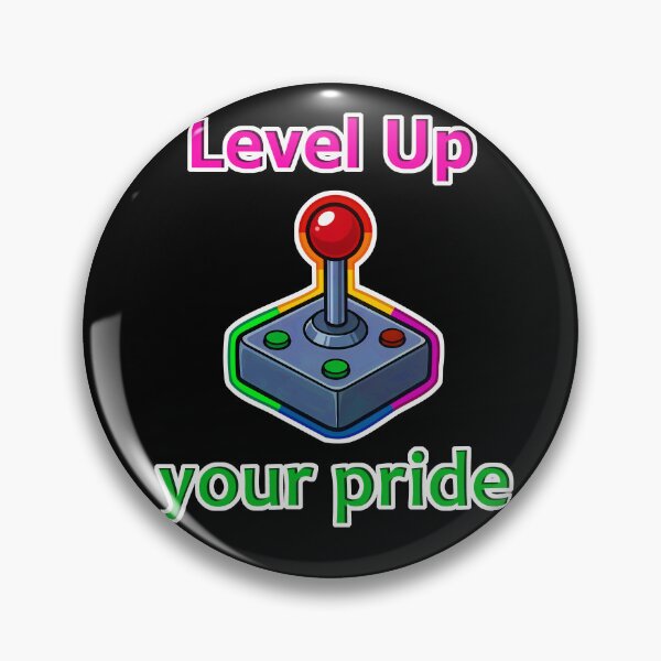 Item preview, Level Up Your Pride designed and sold by TheBearthquake.