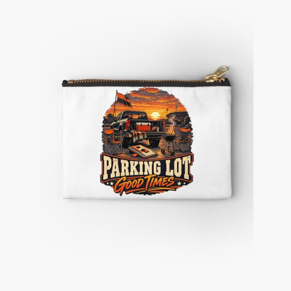 Item preview, Parking Lot Good Times Vintage Truck Tailgate Retro Sunset Tailgating Game Day designed and sold by ZIGLWORKS.