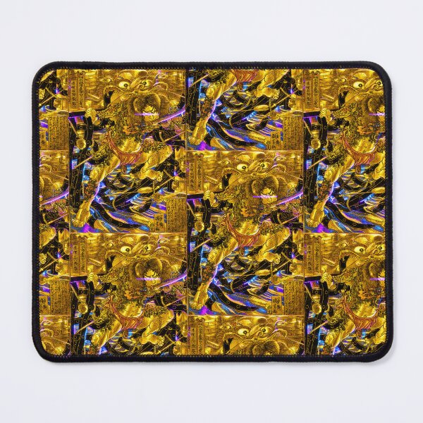 Item preview, Golden Cyberpunk Samurai Kabuki Warrior | Neo Edo Ukiyo-e Japanese Art designed and sold by RhymeArc.