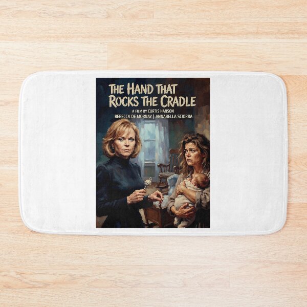 Item preview, The Hand That Rocks The Cradle Retro Psychological Thriller Tribute Art Movie Poster designed and sold by ylva-nLoeb.