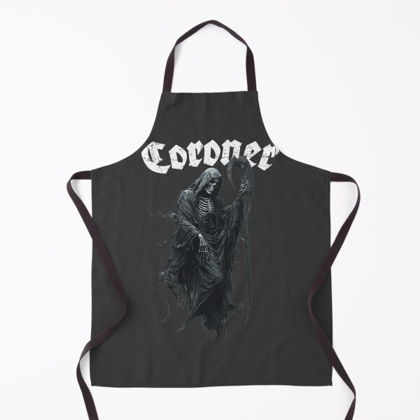 Item preview, Coroner The Reaper Scythe Skull designed and sold by BloodyUnicornIT.