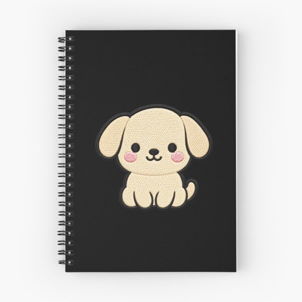 Item preview, Cute Kawaii Puppy Embroidery Patch Illustration designed and sold by ColorSplash123.