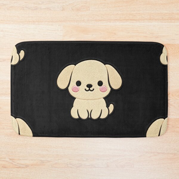 Item preview, Cute Kawaii Puppy Embroidery Patch Illustration designed and sold by ColorSplash123.