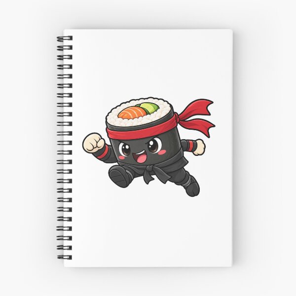 Item preview, Funny Ninja Sushi Roll Design designed and sold by Creativeworksuk.