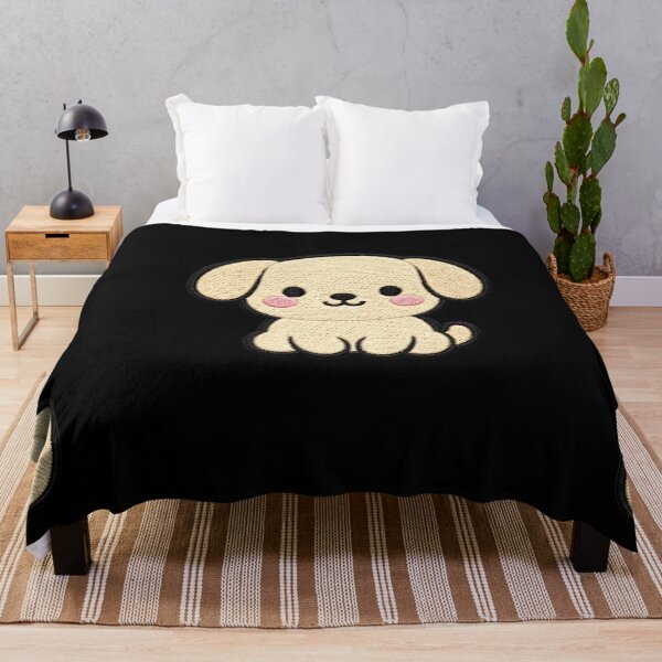 Item preview, Cute Kawaii Puppy Embroidery Patch Illustration designed and sold by ColorSplash123.