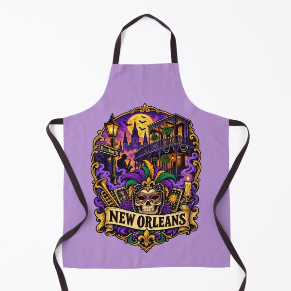 Item preview, New Orleans Halloween Shirt - Vintage French Quarter Gothic Poster Design designed and sold by Globalcitytees.