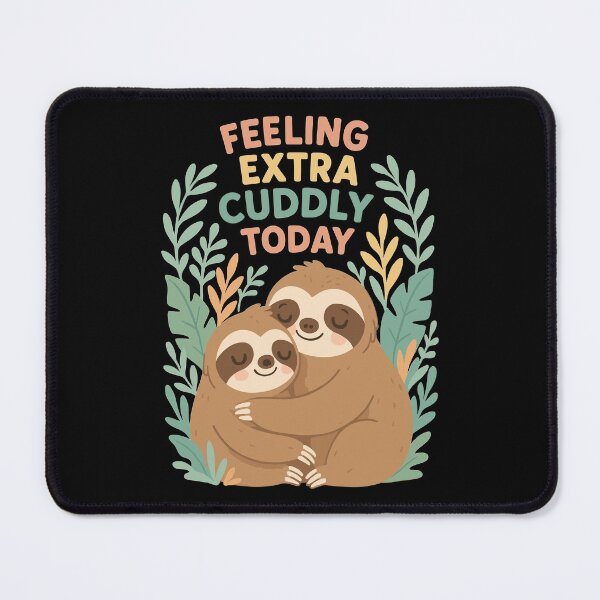 Item preview, Cute Sloth Cuddling – Extra Cuddly Design designed and sold by Pineapple-Tree.