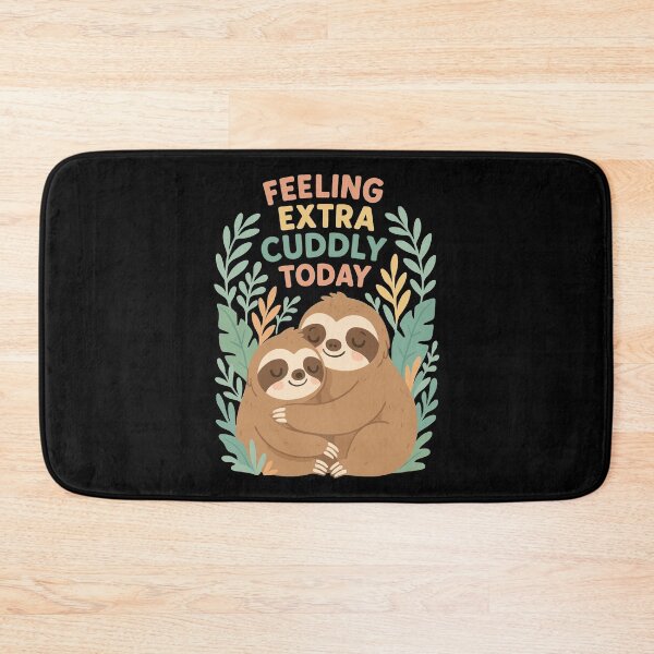 Item preview, Cute Sloth Cuddling – Extra Cuddly Design designed and sold by Pineapple-Tree.