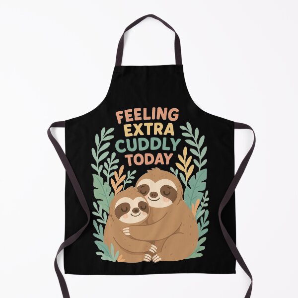 Item preview, Cute Sloth Cuddling – Extra Cuddly Design designed and sold by Pineapple-Tree.