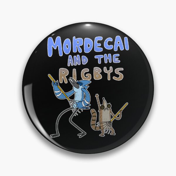 Item preview, Mordecai And The Rigbys Distressed Blue Rock designed and sold by BloodyUnicornIT.