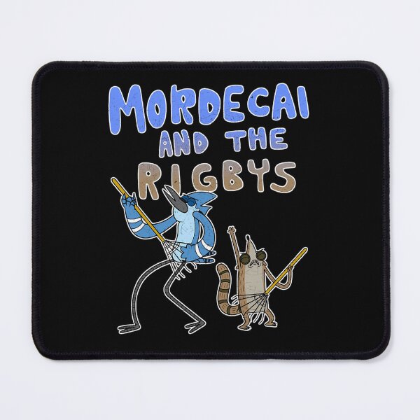 Item preview, Mordecai And The Rigbys Distressed Blue Rock designed and sold by BloodyUnicornIT.