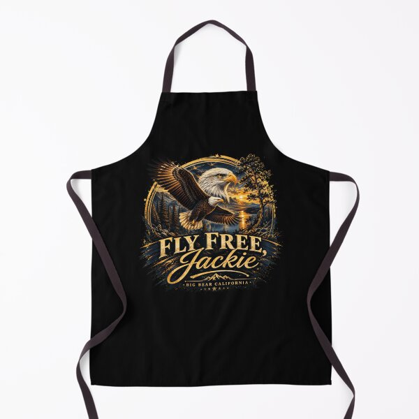 Item preview, Fly Free Jackie Big Bear Bald Eagle Memorial designed and sold by Amerakstore.