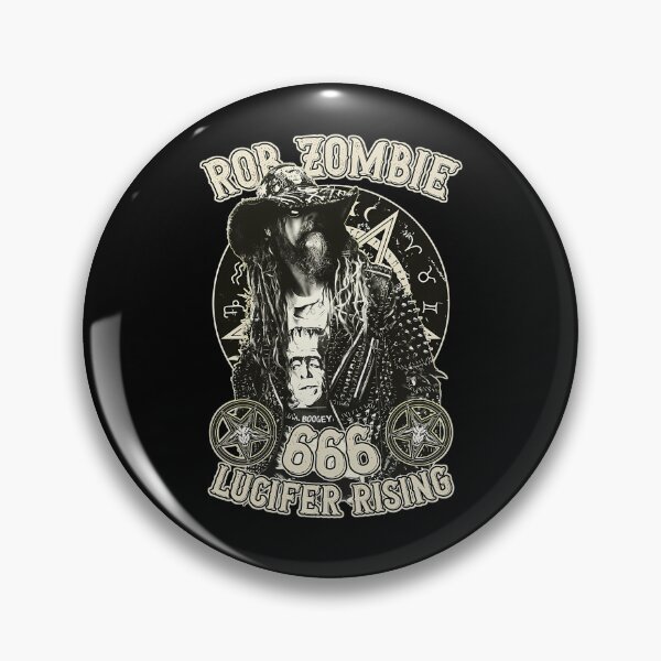 Item preview, Rob Zombie Lucifer Rising 666 Pentagram designed and sold by BloodyUnicornIT.
