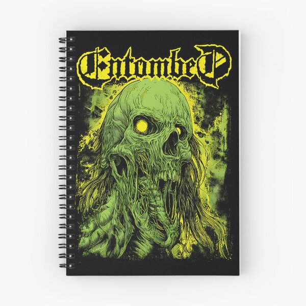Item preview, Entombed Uprising Green Skull Worm designed and sold by BloodyUnicornIT.