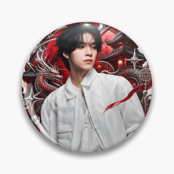 Item preview, Hendery WayV Vision Wings Red Horizon Warrior Poster designed and sold by Valeree Store.