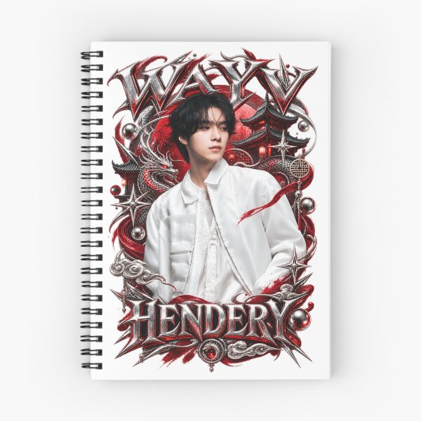 Item preview, Hendery WayV Vision Wings Red Horizon Warrior Poster designed and sold by Valeree Store.