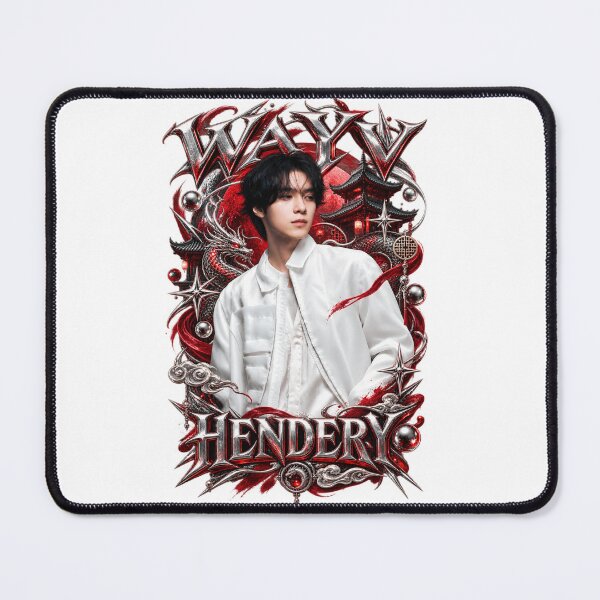 Item preview, Hendery WayV Vision Wings Red Horizon Warrior Poster designed and sold by Valeree Store.