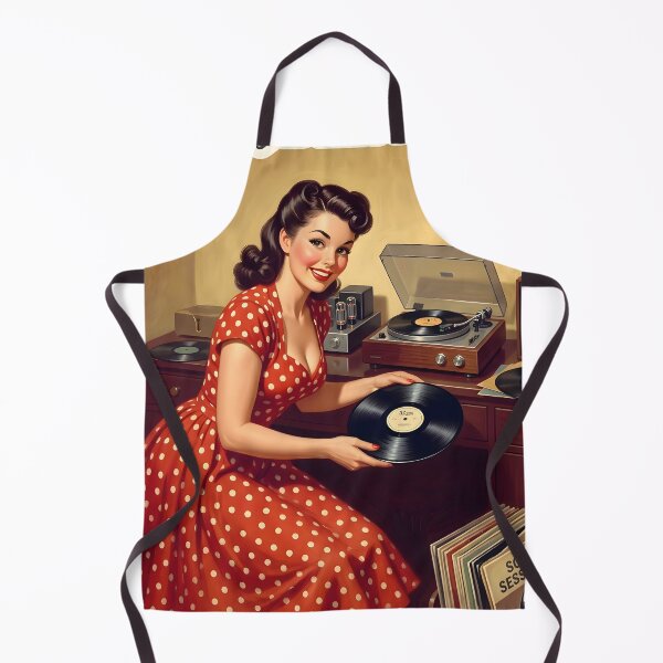 Item preview, High Fidelity Vinyl Record Player 33 RPM Pin-Up designed and sold by ThirdShiftLab.