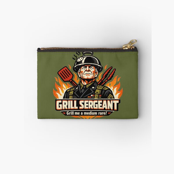 Item preview, Grill Sergeant – Grill Me A Medium Rare designed and sold by KungPowUnicorn.