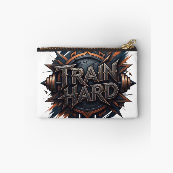 Item preview, Witty TRAIN HARD Print designed and sold by dazzlemakers.