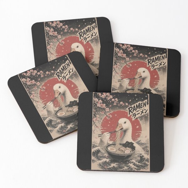 Item preview, Goose Ramen Sumie Japanese Vintage designed and sold by TomFrontierArt.