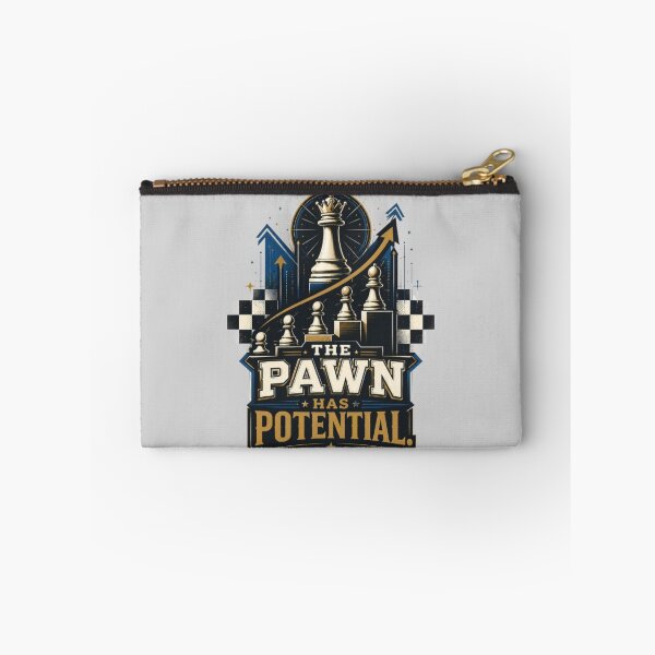 Item preview, The Pawn Has Potential Inspirational Chess designed and sold by KnightVibe.