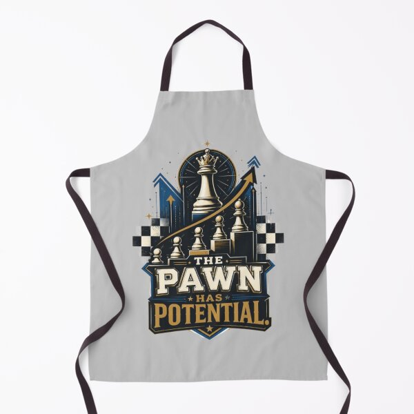 Item preview, The Pawn Has Potential Inspirational Chess designed and sold by KnightVibe.